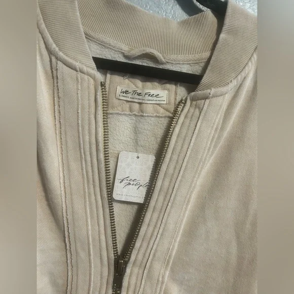 NEW Free People Robby Bomber in the color nomadic desert